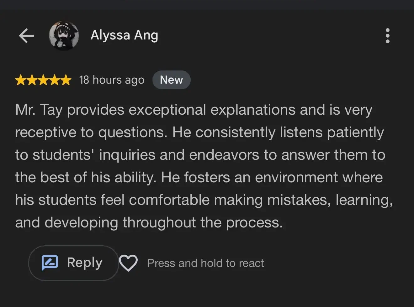 Review by Alyssa