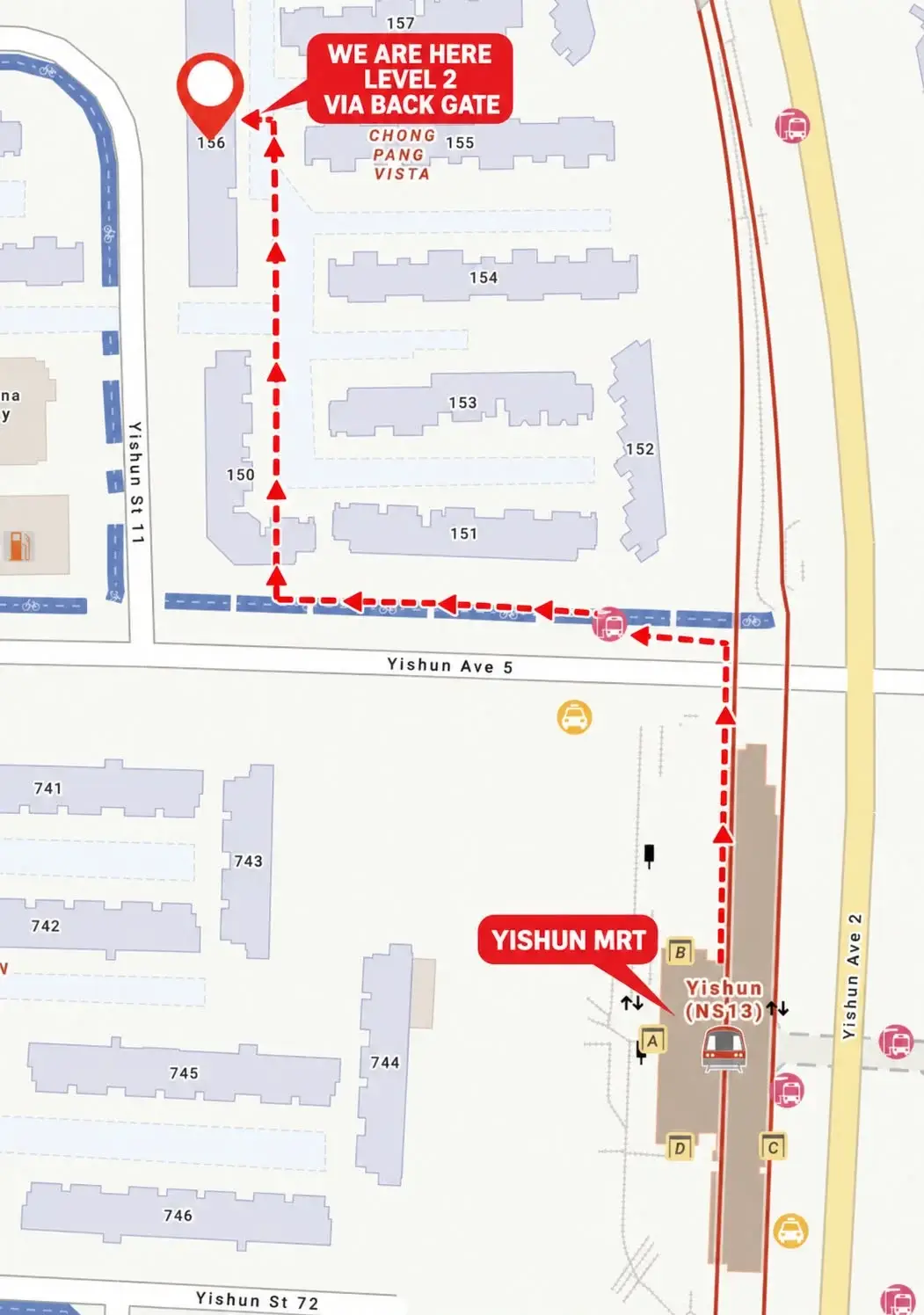 Little Smarties Student Care Yishun location map